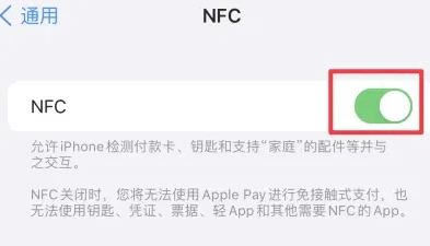 志丹苹志丹果维修服务分享iPhone15NFC功能开启方法