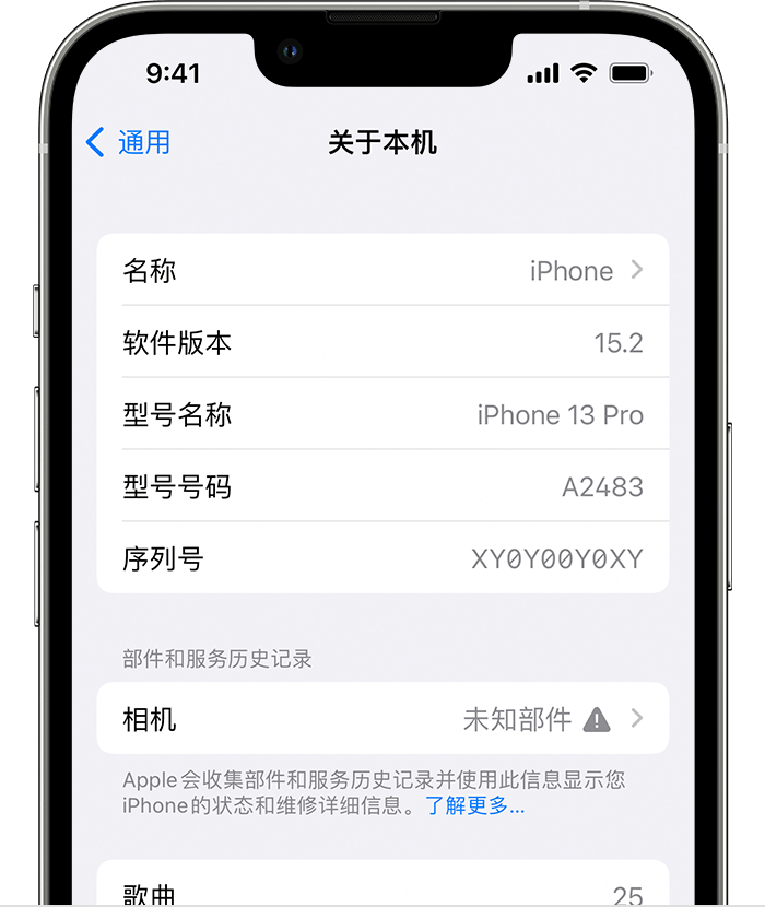 志丹苹果维修分享iPhone 出现提示相机“未知部件”是什么原因？ 
