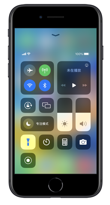 志丹苹果14维修分享苹果iPhone 14 Pro手电筒开启方法 